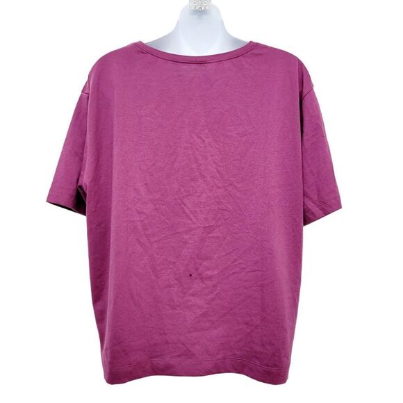 2/$20 Muji Classic Purple Top Tee T-shirt Size: Large - Picture 2 of 7